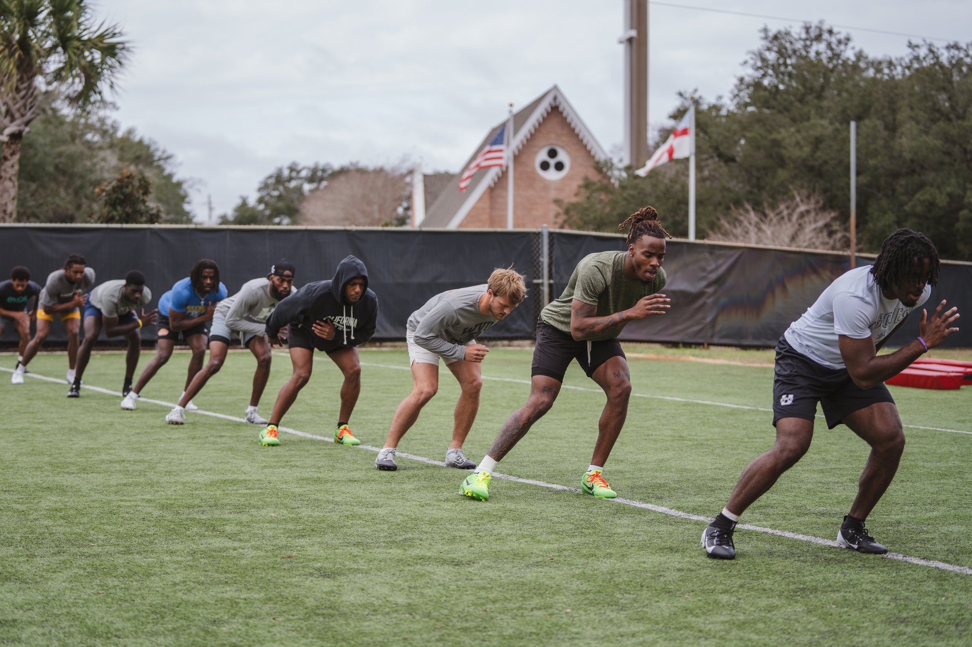 College Athlete Training at Exos Gulf Breeze