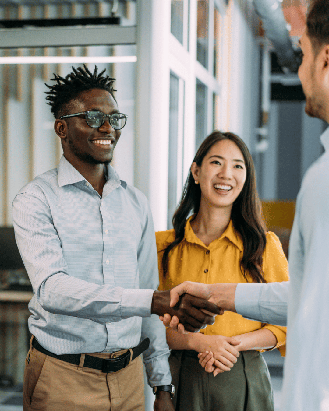 An Exos project manager conducting hiring for a coach role.